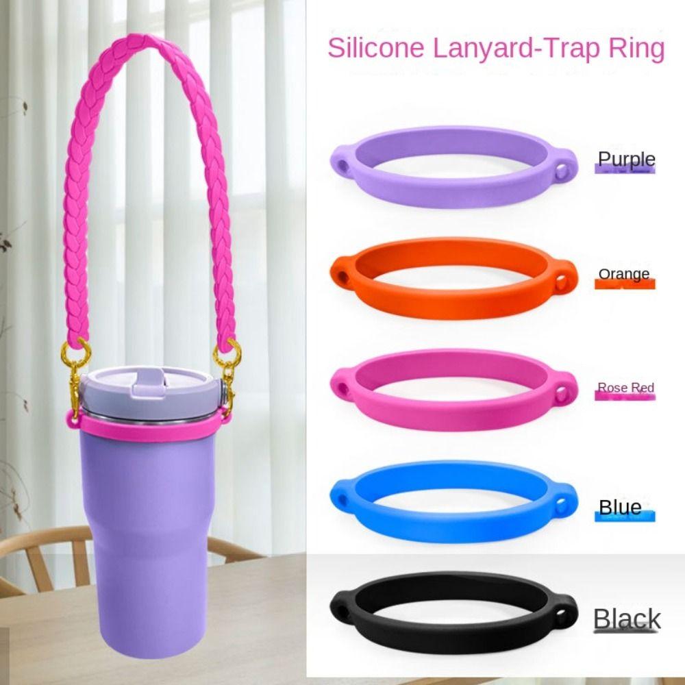 Portable Silicone Drawstring Ring Water Cup Handle Strap Bottle Sling Rope Sleeve for Stanley Cup помаранчевий
Portable Silicone Drawstring Ring Water Cup Handle Strap Bottle Sling Rope Sleeve for Stanley Cup помаранчевий