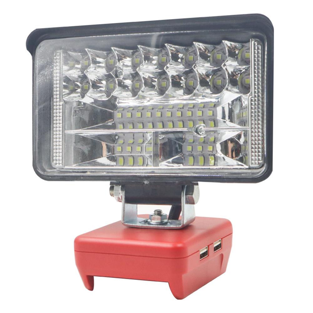 Wireless LED Work Light 4inch 34LED 5400LM Dual USB Port for Milwaukee Cordless M18 18V Battery
Wireless LED Work Light 4inch 34LED 5400LM Dual USB Port for Milwaukee Cordless M18 18V Battery