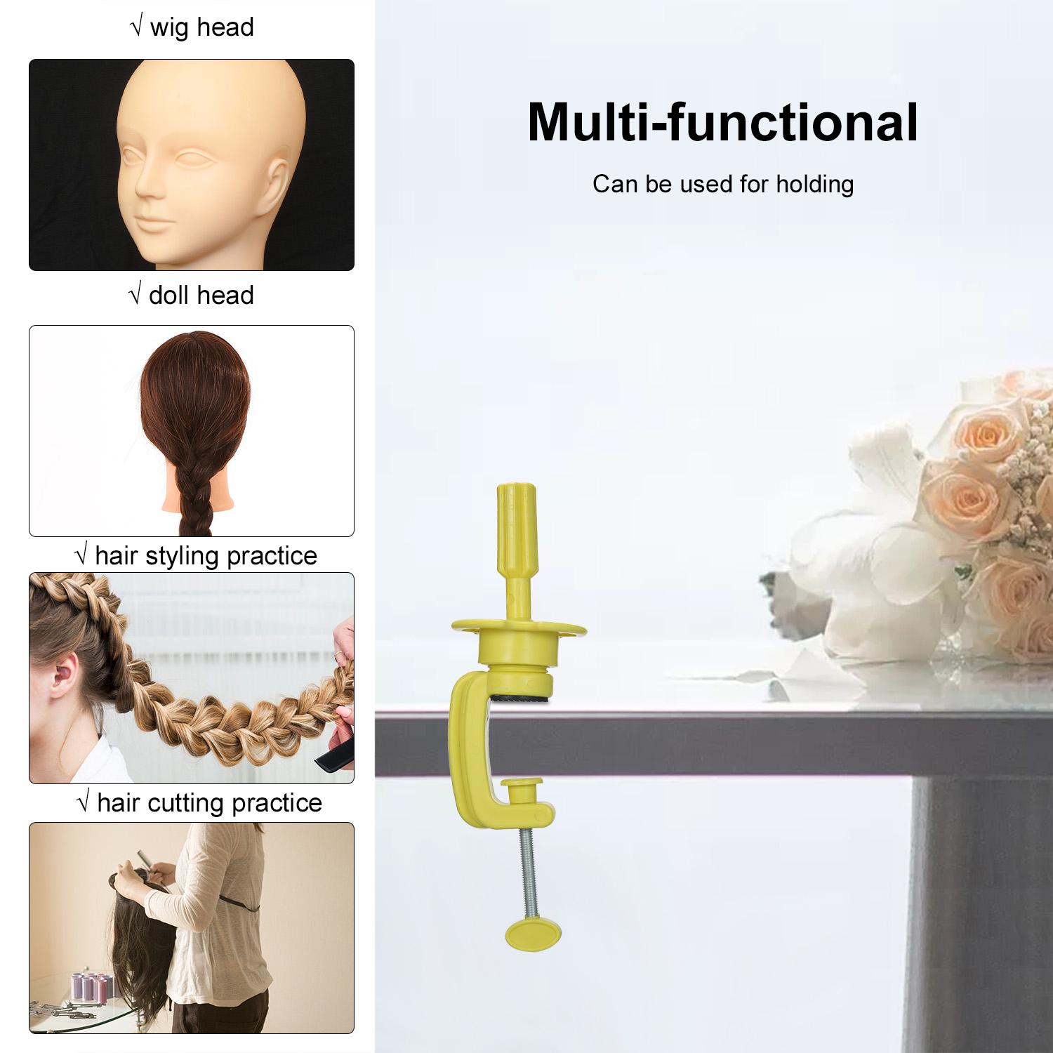 Doll Head Table Clamp Wig Stand Clamp Mannequin Head Table Stand Holder Dummy Head Clamp Holder Height Desk Clamp Holder for Wig Doll Head
Doll Head Table Clamp Wig Stand Clamp Mannequin Head Table Stand Holder Dummy Head Clamp Holder Height Desk Clamp Holder for Wig Doll Head