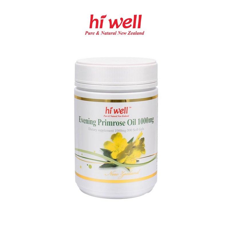 Hi Well New Zealand Evening Primrose Oil 1000 300 tablets, 1 piece Gamma-linolenic acid evening primrose oil, 300 tablets, 1 piece
Hi Well New Zealand Evening Primrose Oil 1000 300 tablets, 1 piece Gamma-linolenic acid evening primrose oil, 300 tablets, 1 piece