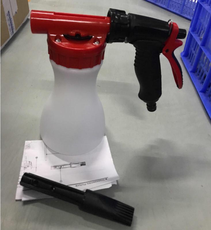 Автомобильный пистолет для пены для снега, пистолет-распылитель для садового шланга, мыло для чистки окон автомобиля, регулируемый пеногенератор, водяной пистолет для мойки автомобиля
Автомобильный пистолет для пены для снега, пистолет-распылитель для садового шланга, мыло для чистки окон автомобиля, регулируемый пеногенератор, водяной пистолет для мойки автомобиля