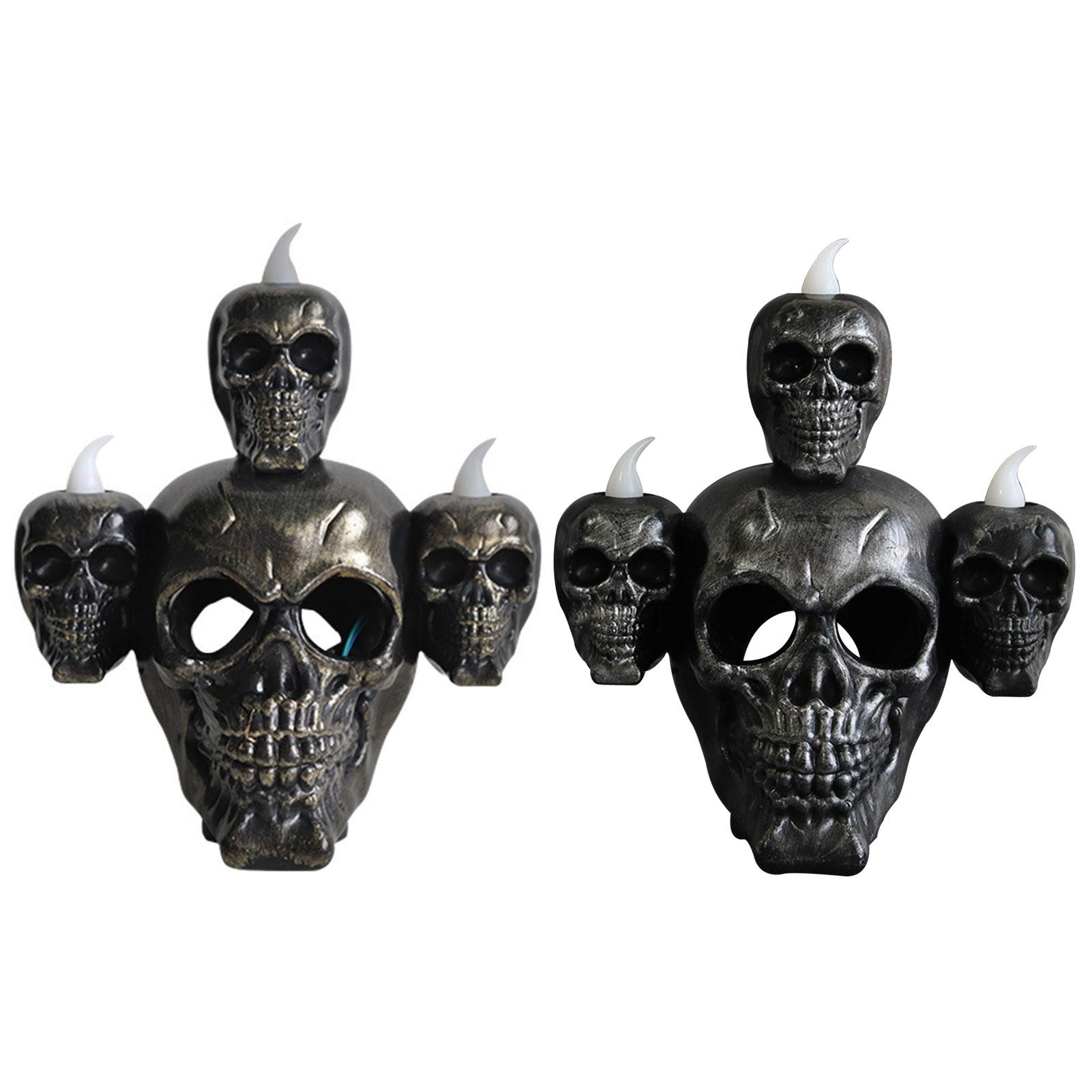 Череп Лампа Хэллоуин Страшные светодиодные электронные свечи с привидениями
Череп Лампа Хэллоуин Страшные светодиодные электронные свечи с привидениями