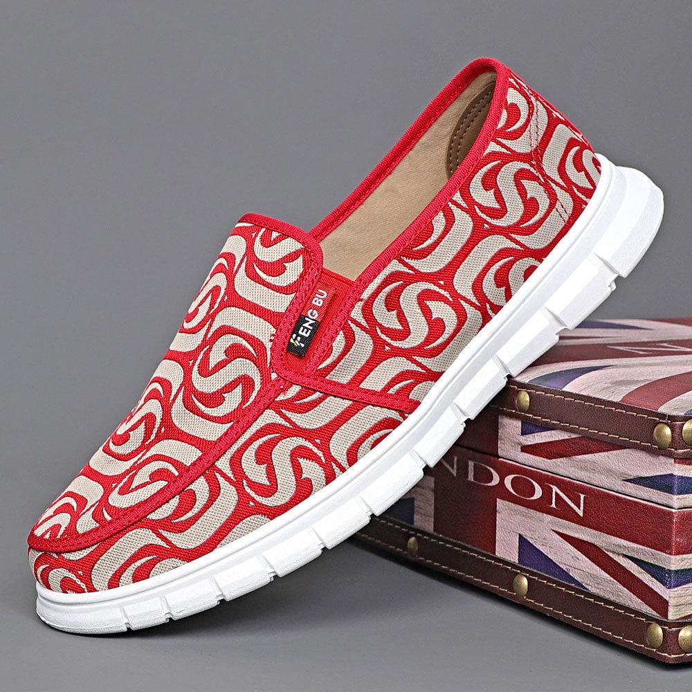 Fashion New Men Canvas Casual Shoes Summer Printing Breathable Sport Slip-on Loafers Street Trend Flat Driving Shoes Zapatillas Hombre 38 чёрный
Fashion New Men Canvas Casual Shoes Summer Printing Breathable Sport Slip-on Loafers Street Trend Flat Driving Shoes Zapatillas Hombre 38 чёрный