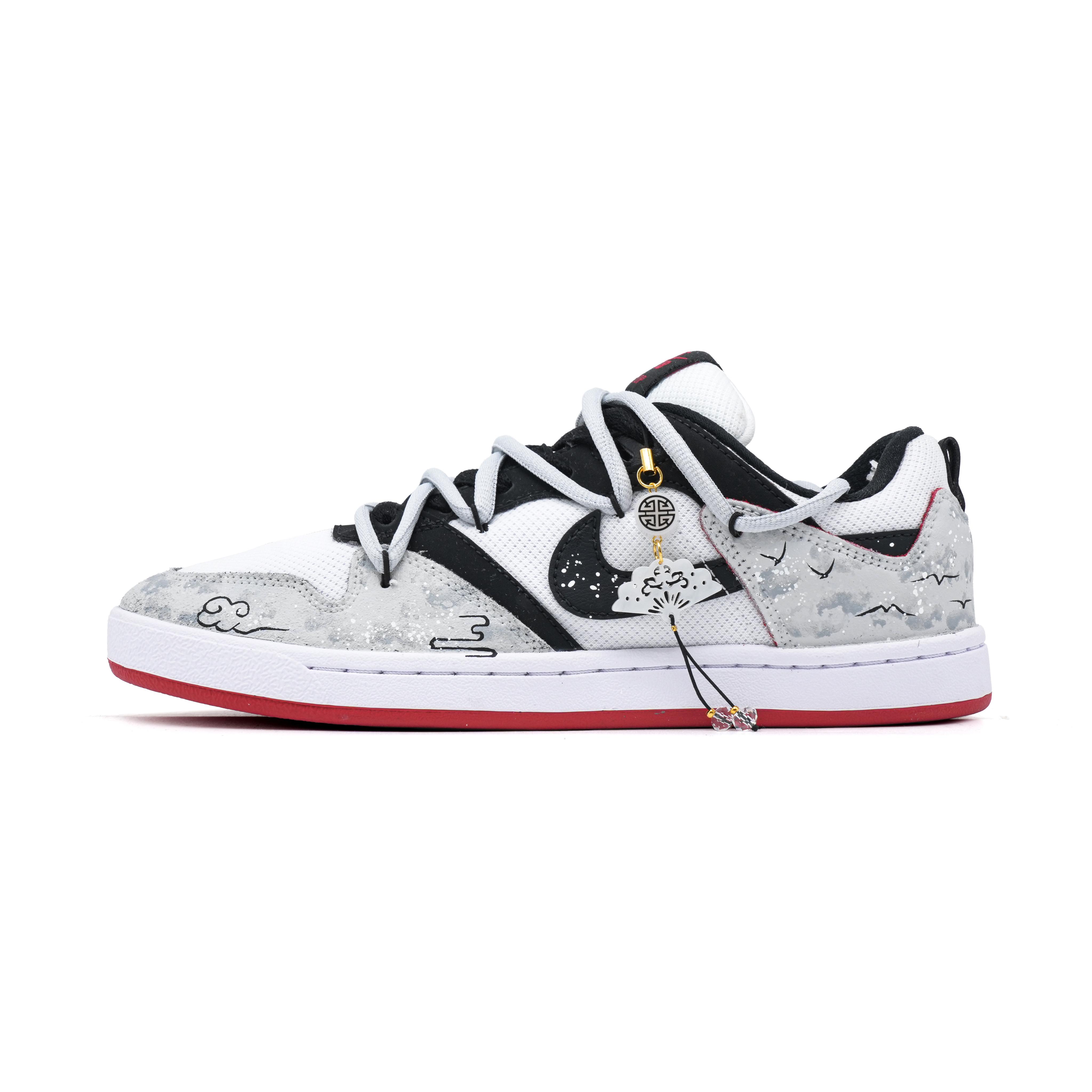 Nike SB Alleyoop Dreamlike Mist Rain Suede Slip Resistant Low top Skateboard Shoes Men s Gray Red CJ0882-102(Team1068-) 36
Nike SB Alleyoop Dreamlike Mist Rain Suede Slip Resistant Low top Skateboard Shoes Men s Gray Red CJ0882-102(Team1068-) 36