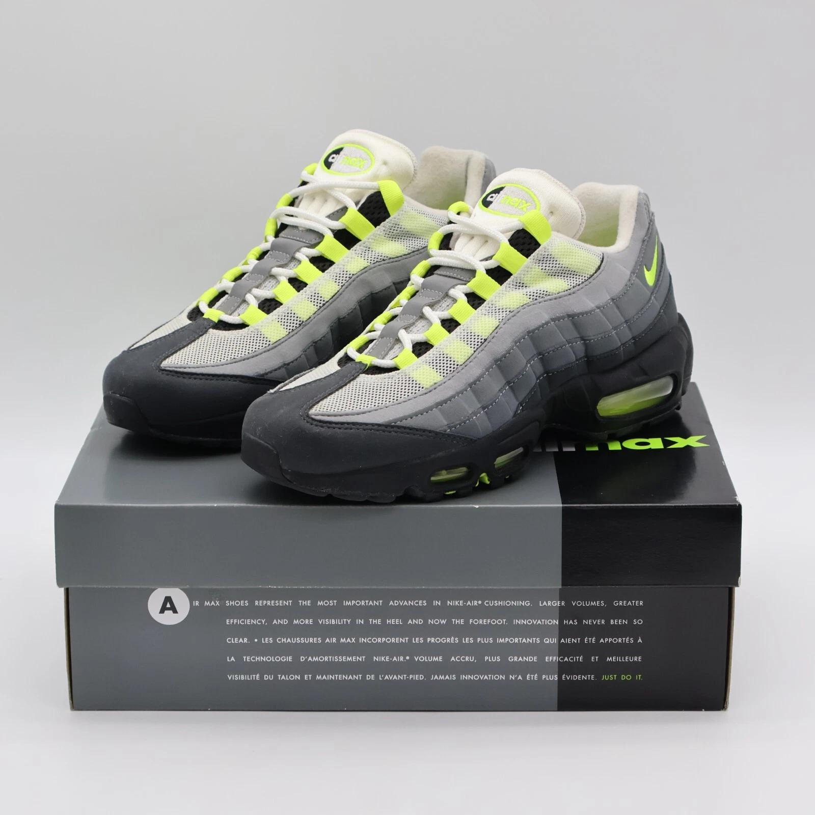 CT1689-001 Nike Air Max 95 OG Неоновий Жовтий Прохолодний Сірий Світлий Графіт (Чоловічий) US 12
CT1689-001 Nike Air Max 95 OG Неоновий Жовтий Прохолодний Сірий Світлий Графіт (Чоловічий) US 12