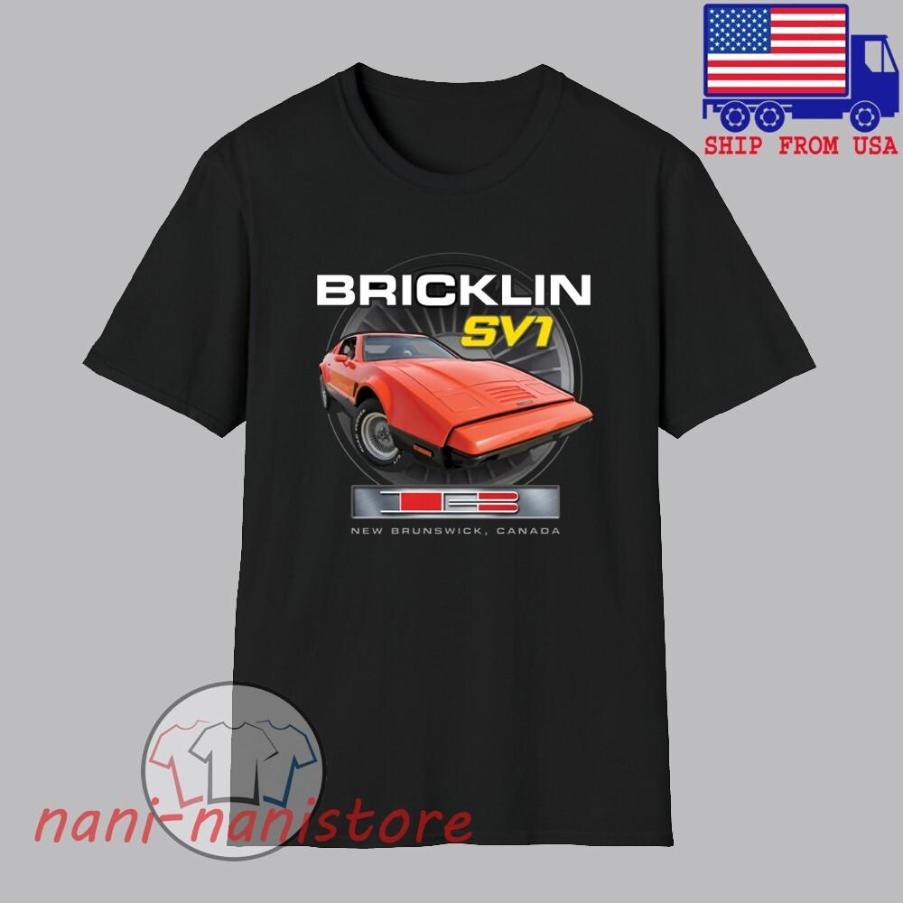Bricklin SV 1 Sport Car Manufacturer Men#039;s Black Size S5XL Unisex T-Shirt S
Bricklin SV 1 Sport Car Manufacturer Men#039;s Black Size S5XL Unisex T-Shirt S