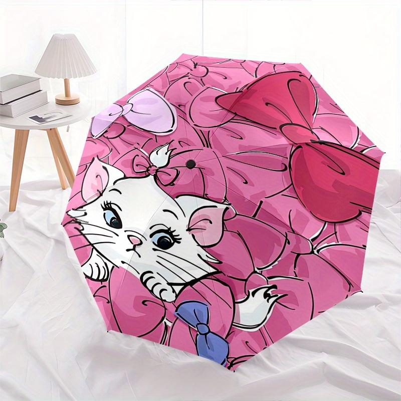 Marie Cat Fashion Umbrella, Automatic Opening and Closing Cartoon Design, Iron Ribs and Handle, 8 Ribs, Suitable for All Occasions and Trave
Marie Cat Fashion Umbrella, Automatic Opening and Closing Cartoon Design, Iron Ribs and Handle, 8 Ribs, Suitable for All Occasions and Trave