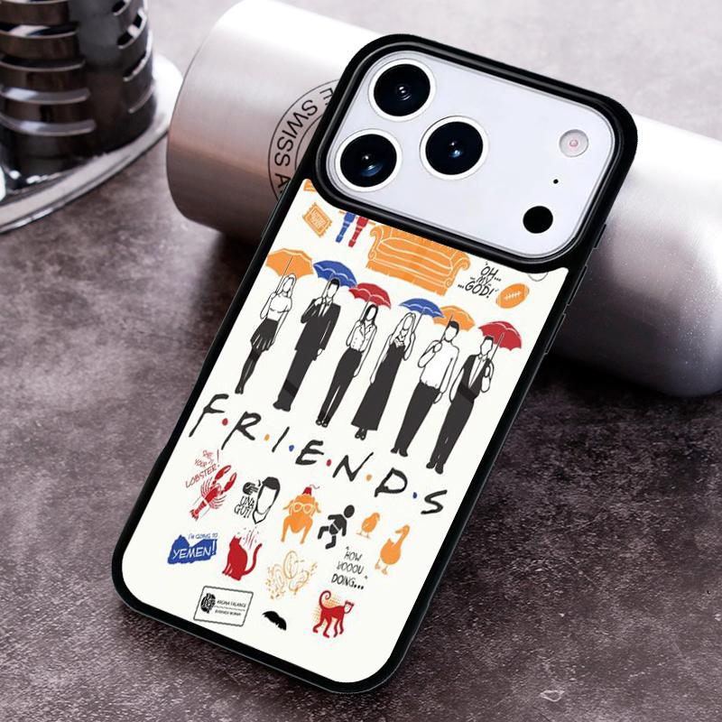 Friends TV Show Series funny Phone Case for iPhone 17 16 15 Pro Max Air 14 13 12 11 Plus Shockproof Cover iPhone 14 Pro
Friends TV Show Series funny Phone Case for iPhone 17 16 15 Pro Max Air 14 13 12 11 Plus Shockproof Cover iPhone 14 Pro