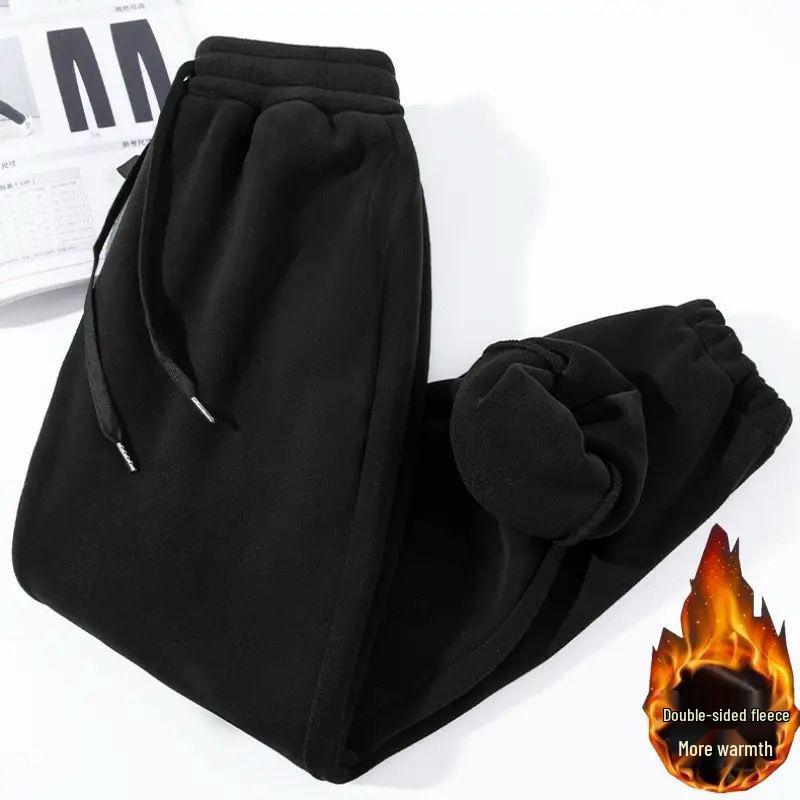 Women s Double-Sided Fleece Cuffed Sweatpants - Plus Velvet Thickened Winter Warmth Sportswear M (Recommended for 80-100 jin)
Women s Double-Sided Fleece Cuffed Sweatpants - Plus Velvet Thickened Winter Warmth Sportswear M (Recommended for 80-100 jin)