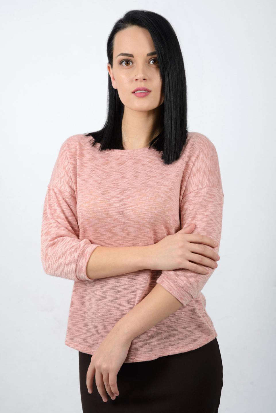 Блузка люрекс 3/4 рукав Inedit 0099 L персиковий
Блузка люрекс 3/4 рукав Inedit 0099 L персиковий