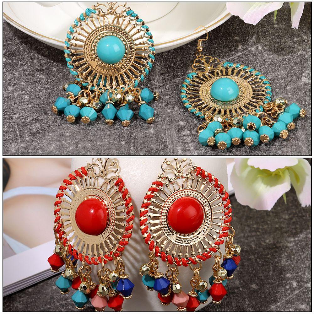 1 Pair Fashion Retro Vintage Beads Long Tassel Women Girls Earrings Drop Earring Dangle Earrings
1 Pair Fashion Retro Vintage Beads Long Tassel Women Girls Earrings Drop Earring Dangle Earrings