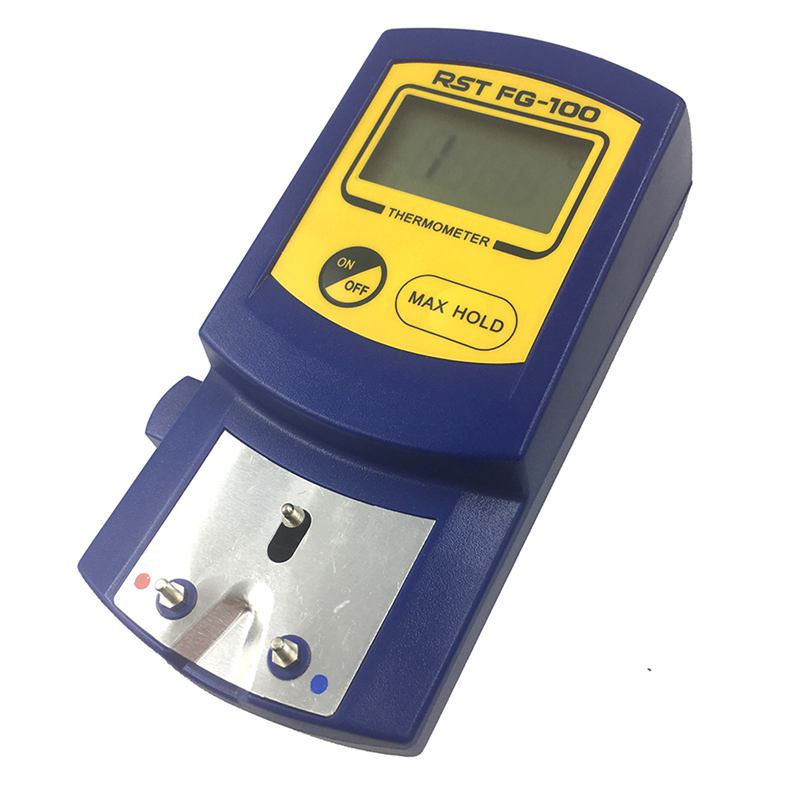 Promotion! FG-100 Digital Soldering Iron Tips Thermometer Temperature Tester for soldering iron tips + 5pcs lead free Sensors 0- синій
Promotion! FG-100 Digital Soldering Iron Tips Thermometer Temperature Tester for soldering iron tips + 5pcs lead free Sensors 0- синій