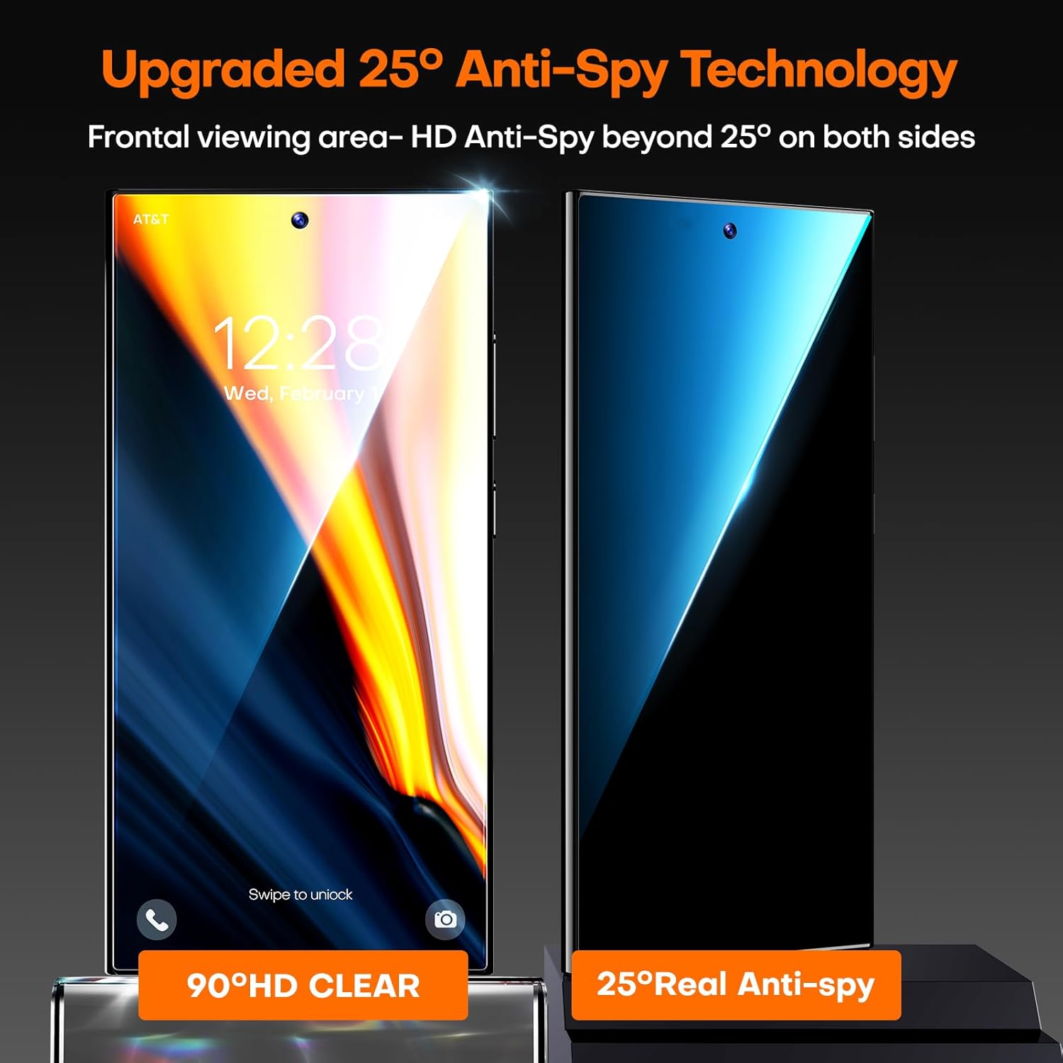 2Pcs For Samsung Galaxy S25+/S24+ Anti Spy High Aluminium Silicon Glass Screen Protector (Fingerprint Unlock) Type A
2Pcs For Samsung Galaxy S25+/S24+ Anti Spy High Aluminium Silicon Glass Screen Protector (Fingerprint Unlock) Type A