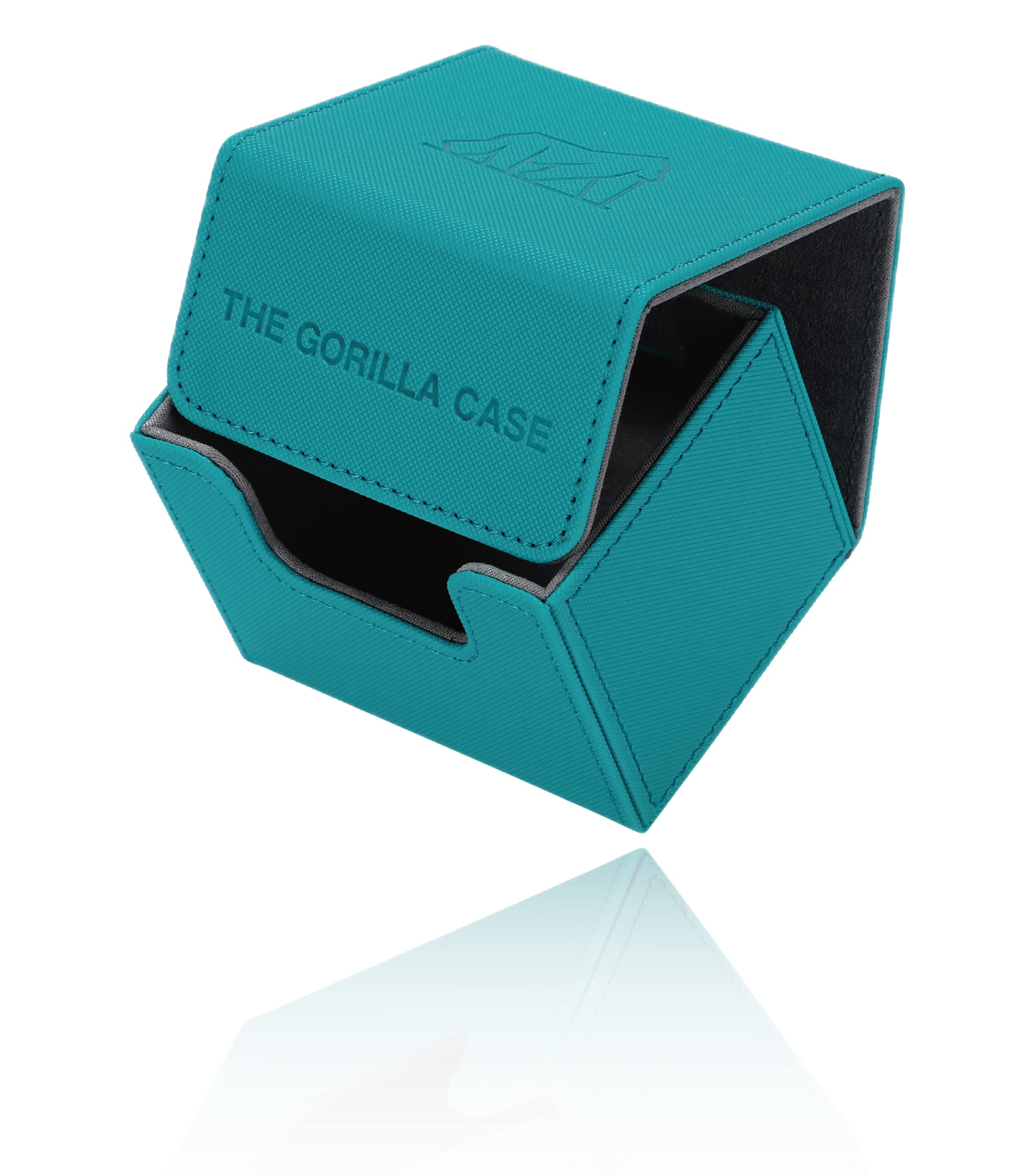 THE GORILLA CASE Deck Case Trading Card Case PU Leather Magnetic Closure Side Case (Turquoise Blue) бірюзовий колір синій
THE GORILLA CASE Deck Case Trading Card Case PU Leather Magnetic Closure Side Case (Turquoise Blue) бірюзовий колір синій