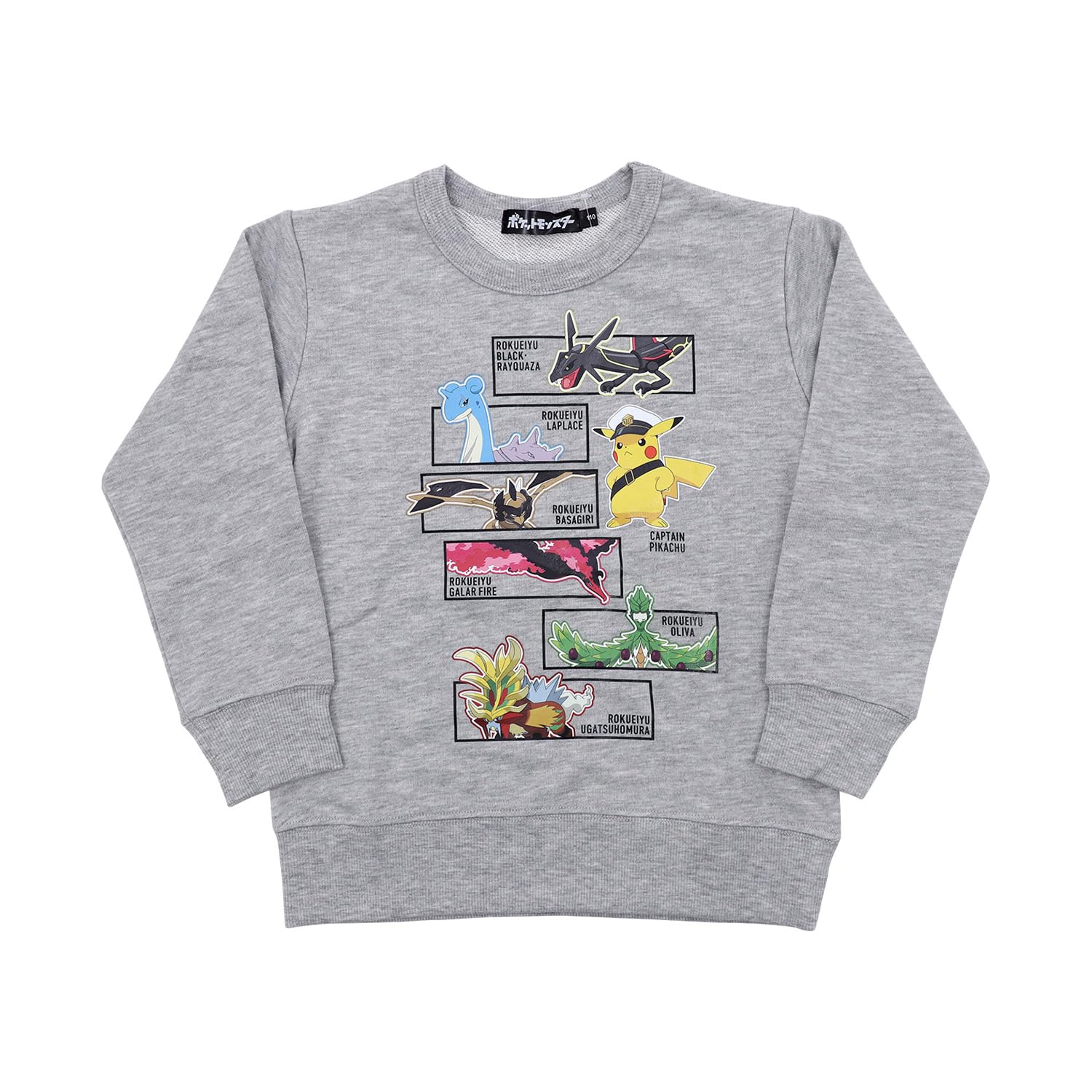 Takara Tomy Arts Pokémon Six Heroes Fleece Sweatshirt, Pattern B, 120cm, Gray
Takara Tomy Arts Pokémon Six Heroes Fleece Sweatshirt, Pattern B, 120cm, Gray