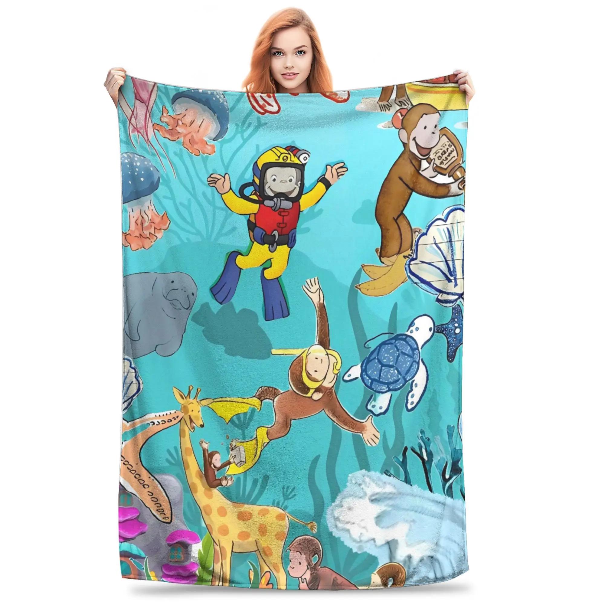 CCurious George Blanket Quality Soft Throw Blanket Autumn Travel Office Couch Chair Aesthetic Bedspread 75x100cm
CCurious George Blanket Quality Soft Throw Blanket Autumn Travel Office Couch Chair Aesthetic Bedspread 75x100cm