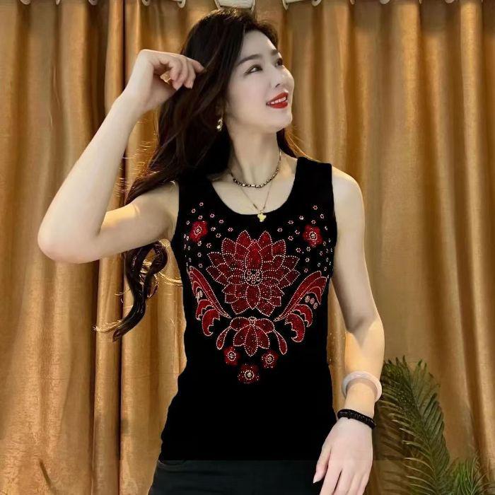 Женская майка большого размера из ледяного шелка со спинкой из кружева - Универсальная и стройнящая 3XL красный
Женская майка большого размера из ледяного шелка со спинкой из кружева - Универсальная и стройнящая 3XL красный