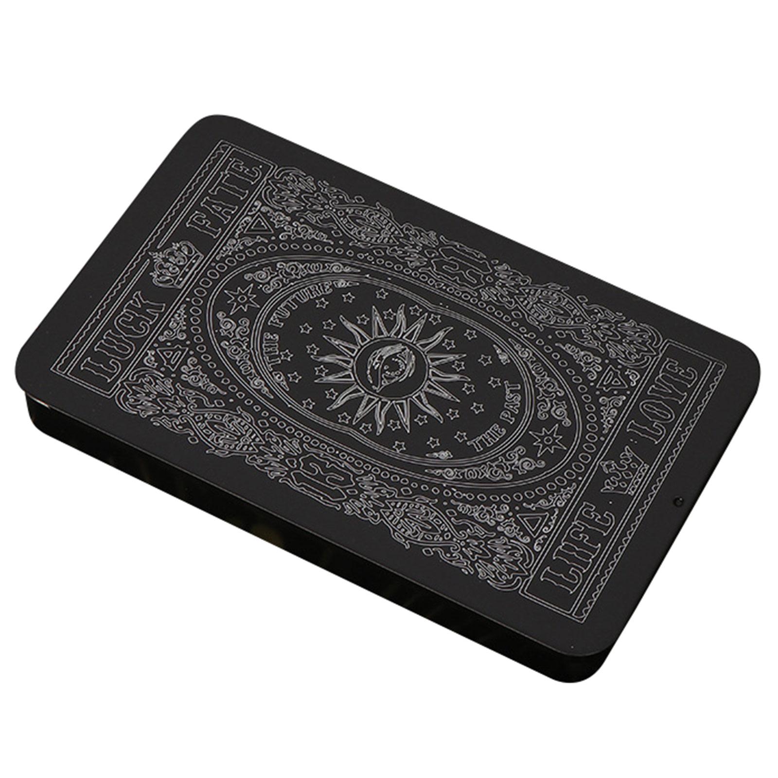 Metal Gaming Card Box Playing Tarot Container Storage Case Packing Poker Box Playing Cards Box Empty Candy Storage Case
Metal Gaming Card Box Playing Tarot Container Storage Case Packing Poker Box Playing Cards Box Empty Candy Storage Case