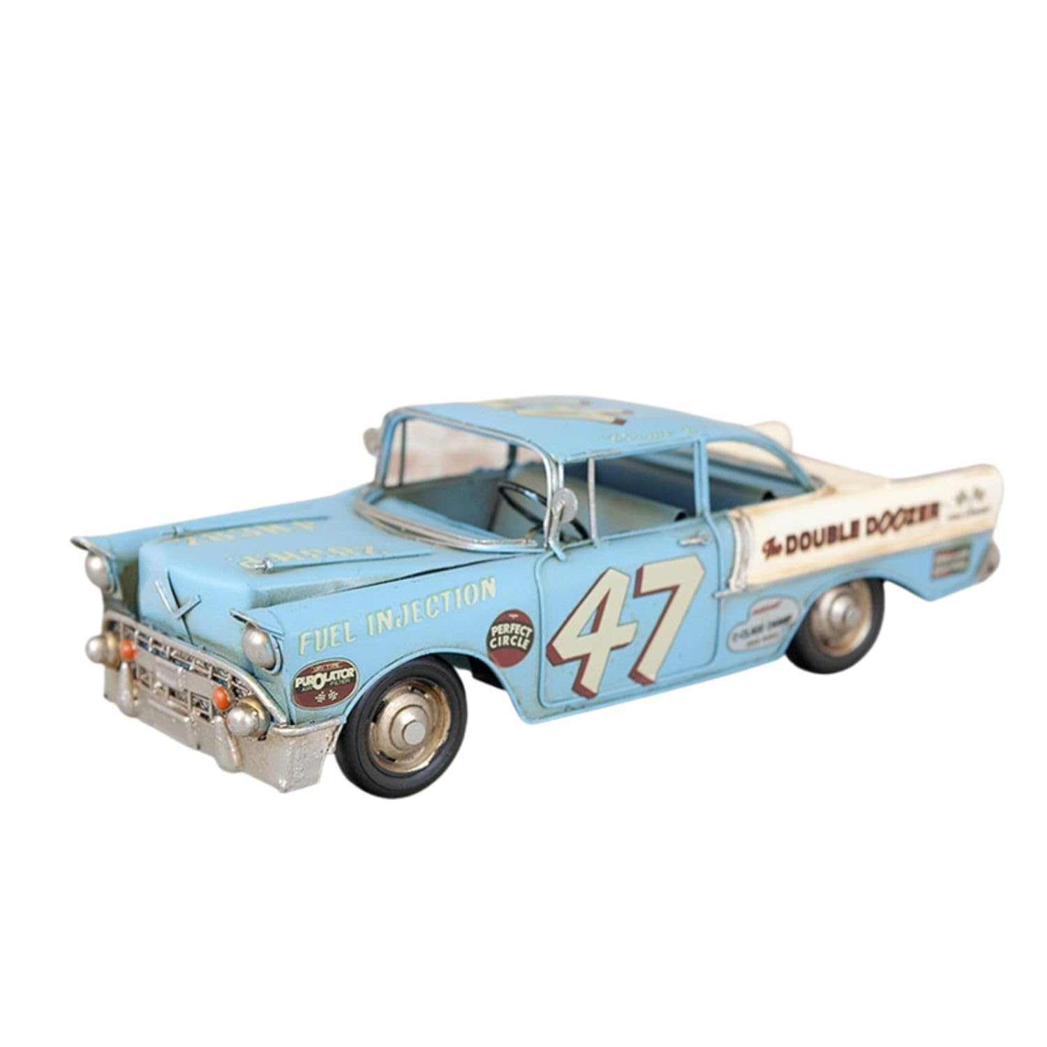Akizuki Trading Vintage Car DOUBLE DOOZER 47 LB American Goods Light blue Approx. W29 x D11.5 x H9cm 2304E-9075
Akizuki Trading Vintage Car DOUBLE DOOZER 47 LB American Goods Light blue Approx. W29 x D11.5 x H9cm 2304E-9075