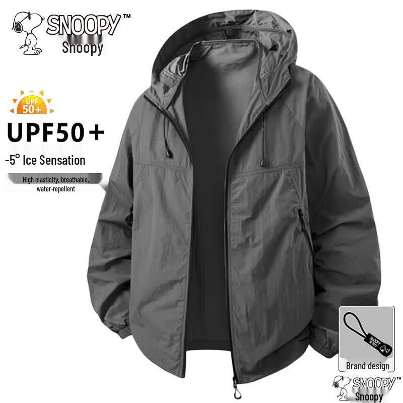 SNOOPY Men s Hooded Sun Protection Jacket 3XL
SNOOPY Men s Hooded Sun Protection Jacket 3XL