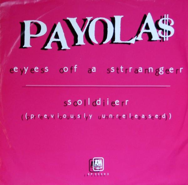 12inch Record PAYOLA Eyes Of A Stranger SP23502 AM Records 1982 Canada Rock Used
12inch Record PAYOLA Eyes Of A Stranger SP23502 AM Records 1982 Canada Rock Used