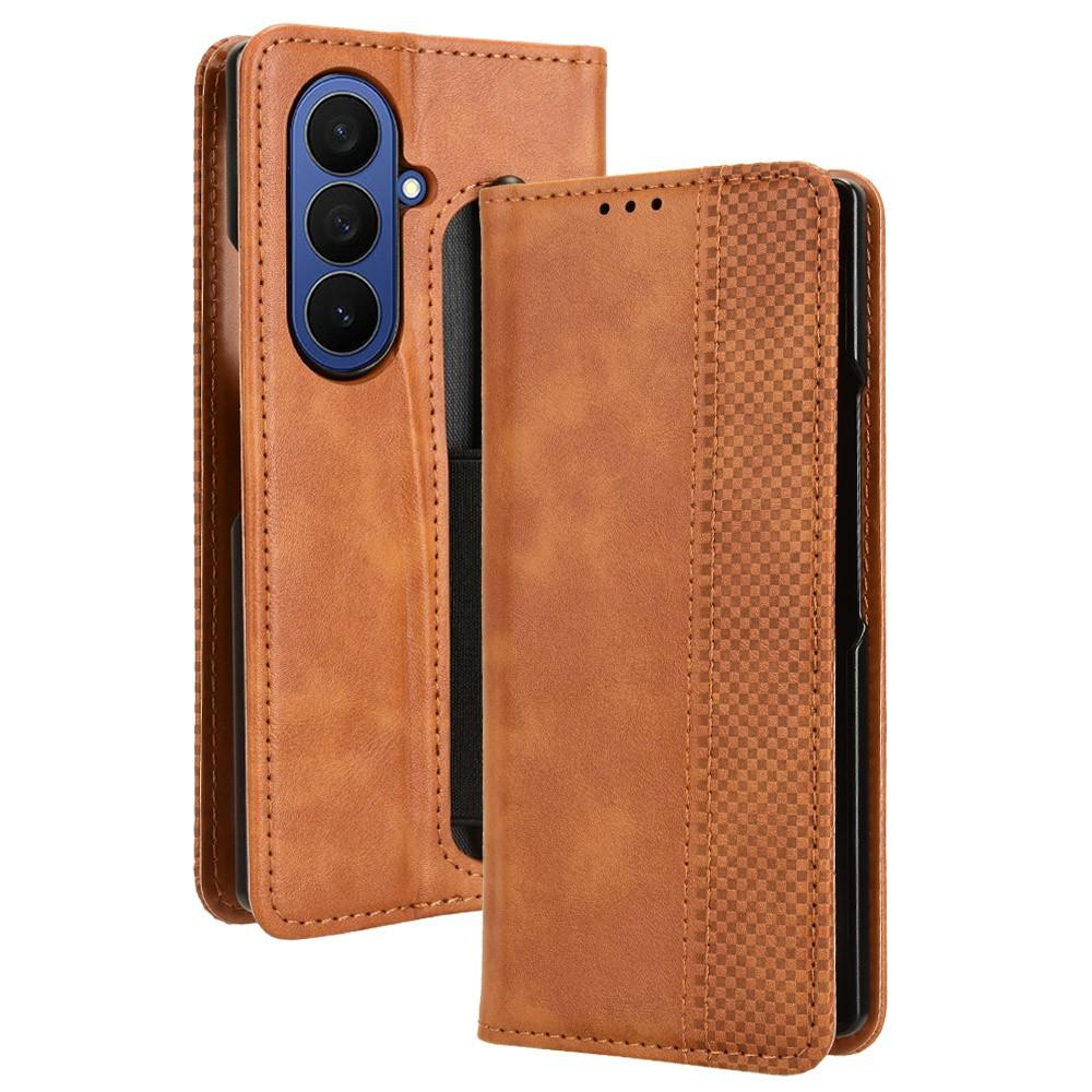 For Samsung Galaxy Z Fold7 5G Case with Pencil Holder Retro PU Leather Phone Cover
For Samsung Galaxy Z Fold7 5G Case with Pencil Holder Retro PU Leather Phone Cover