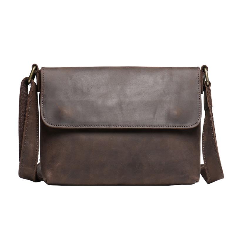 Source Factory New Retro Simple Men s Leather Shoulder Bag Crazy Horse Leather Women s Crossbody Bag Large Capacity iPad Bag
Source Factory New Retro Simple Men s Leather Shoulder Bag Crazy Horse Leather Women s Crossbody Bag Large Capacity iPad Bag