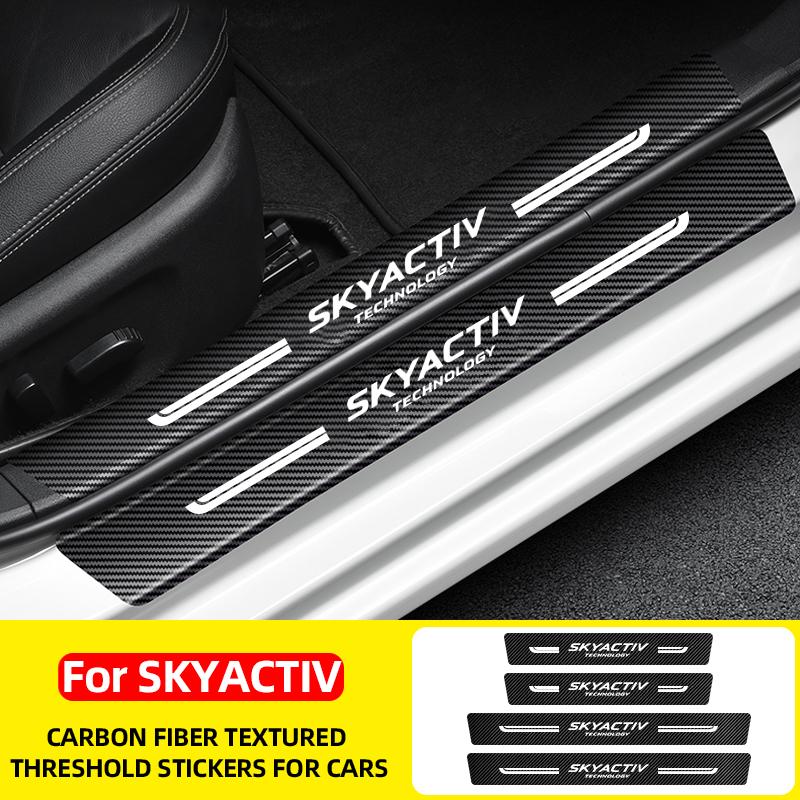 Для Mazda Skyactiv Performance автомобильные наклейки углеродное волокно текстура автомобильная наклейка на порог автомобиля защита порога автомобиля
Для Mazda Skyactiv Performance автомобильные наклейки углеродное волокно текстура автомобильная наклейка на порог автомобиля защита порога автомобиля