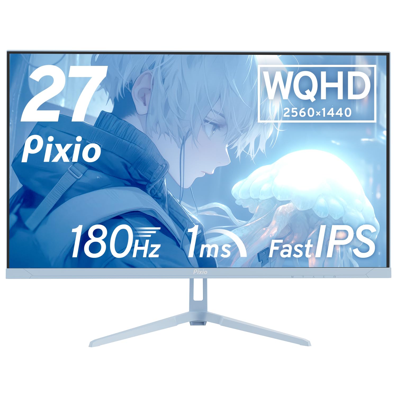 Pixio PX278 WAVE Pastel Blue Gaming Monitor 27 inch 180Hz WQHD Pastel Blue 2 Year Warranty Cute
Pixio PX278 WAVE Pastel Blue Gaming Monitor 27 inch 180Hz WQHD Pastel Blue 2 Year Warranty Cute