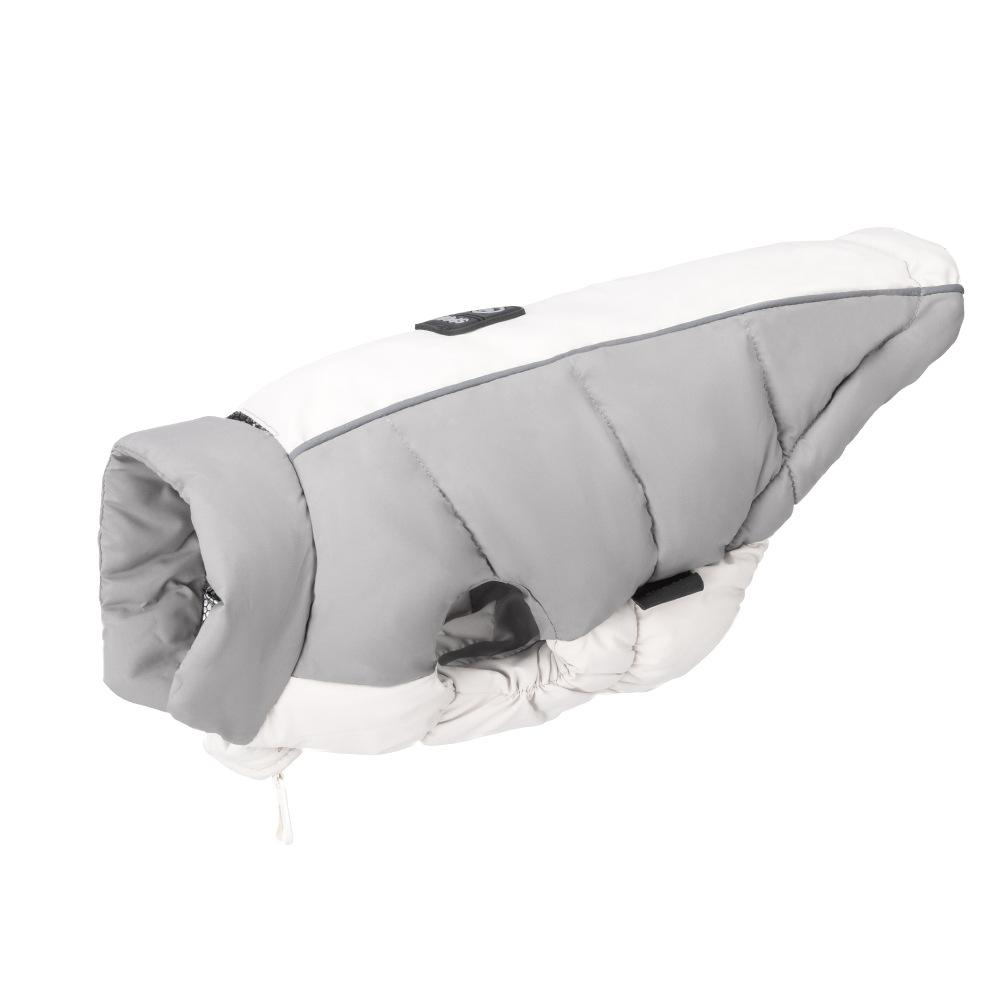 Pet winter new thermal clothing cotton clothing dog contrasting color household line puppy outdoor jacket vest cotton coat S
Pet winter new thermal clothing cotton clothing dog contrasting color household line puppy outdoor jacket vest cotton coat S