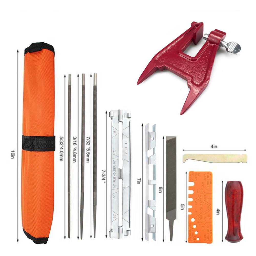 Professional ChainSaw Sharpening Kit Chainsaw Guide Bar Mounting Bracket and Chainsaw Chain Sharpening Tool – Garden Tools
Professional ChainSaw Sharpening Kit Chainsaw Guide Bar Mounting Bracket and Chainsaw Chain Sharpening Tool – Garden Tools