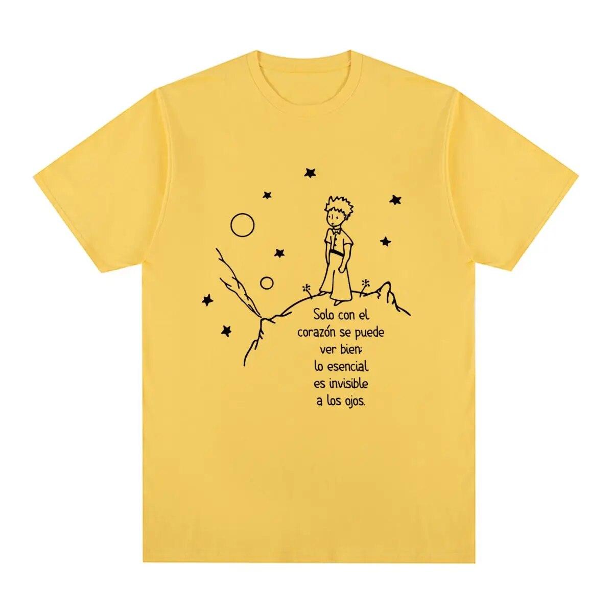 Little Prince Le Petit Вінтажна футболка Літня нова мода 90-х Аніме принт Повсякденна бавовняна футболка унісекс Нова футболка Жіночі топи M
Little Prince Le Petit Вінтажна футболка Літня нова мода 90-х Аніме принт Повсякденна бавовняна футболка унісекс Нова футболка Жіночі топи M