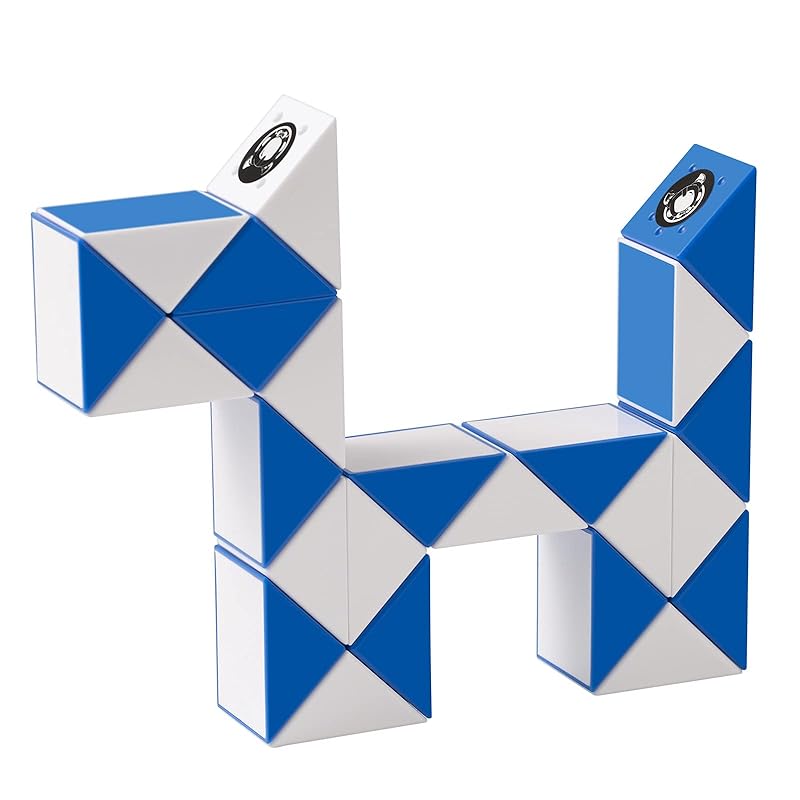 magic snake Magic Snake 24Part magician stress relief Brain education brain training intelligence games Cube 3D puzzle JellyCube (blue)
magic snake Magic Snake 24Part magician stress relief Brain education brain training intelligence games Cube 3D puzzle JellyCube (blue)