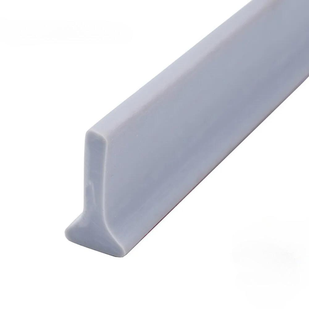 1PC 1/2M Bathroom water blocking strip, bathroom floor, kitchen countertop, dry and wet separation partition strip 3cm&T&1.6cm&1M сірий колір
1PC 1/2M Bathroom water blocking strip, bathroom floor, kitchen countertop, dry and wet separation partition strip 3cm&T&1.6cm&1M сірий колір