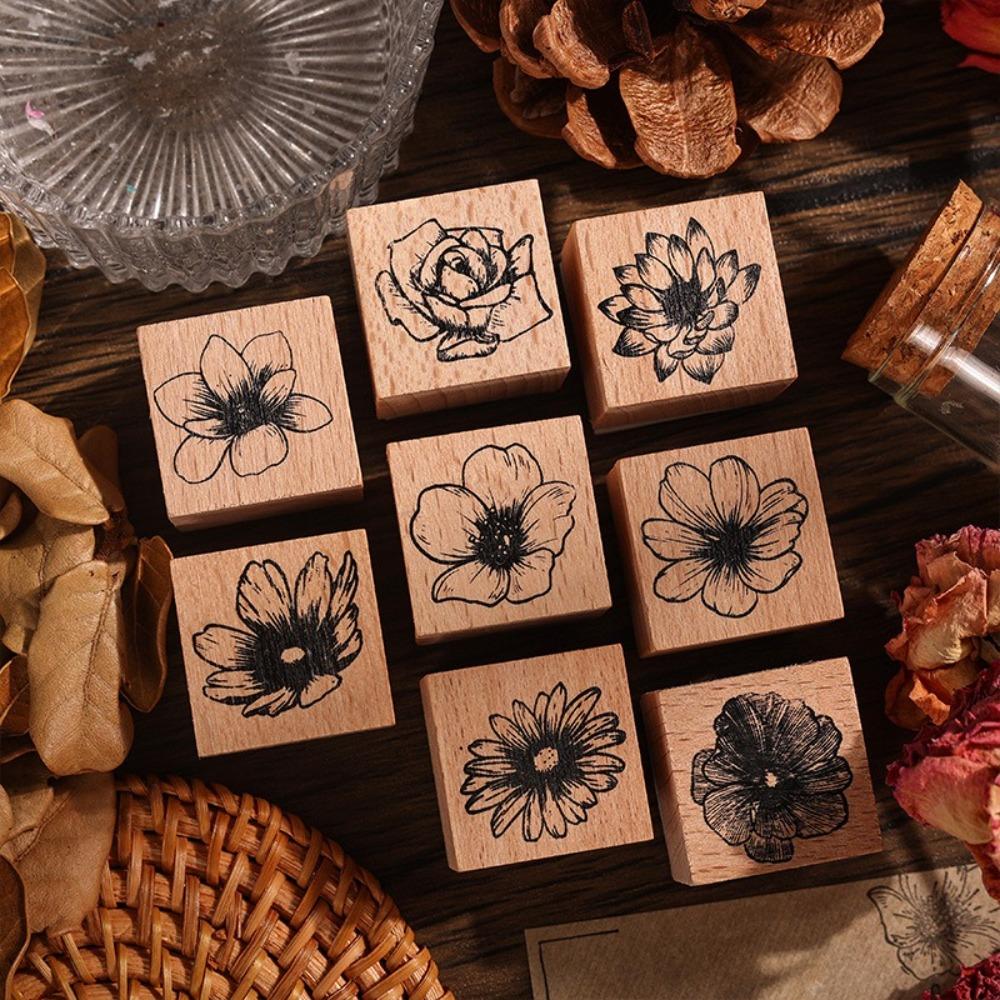 Vintage Flower Seal Set Crafting Scrapbooking Seal Plant Seal Planner Decoration Style B
Vintage Flower Seal Set Crafting Scrapbooking Seal Plant Seal Planner Decoration Style B