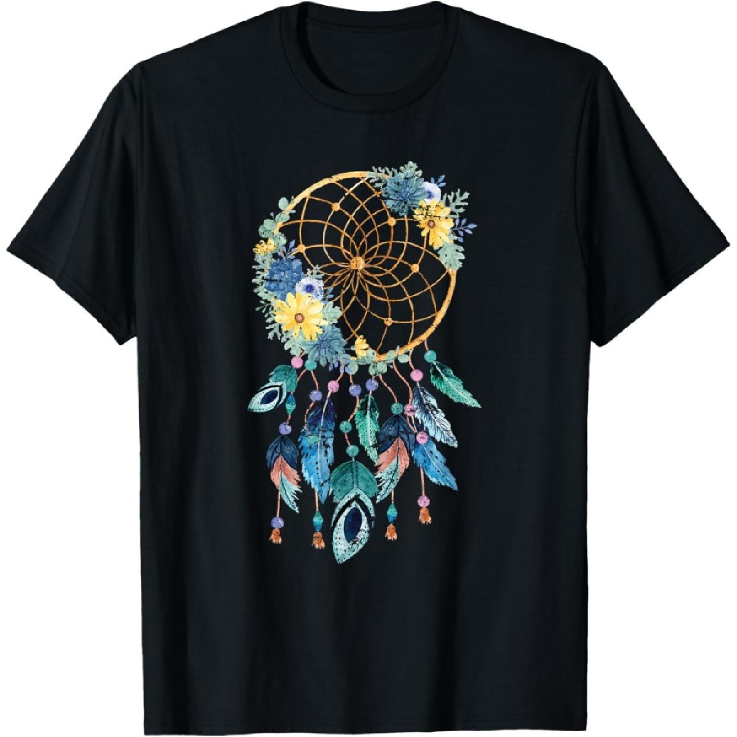 Hippie Dream Catcher Boho Native American Dreamcatcher T-Shirt XXXXXL чорний
Hippie Dream Catcher Boho Native American Dreamcatcher T-Shirt XXXXXL чорний