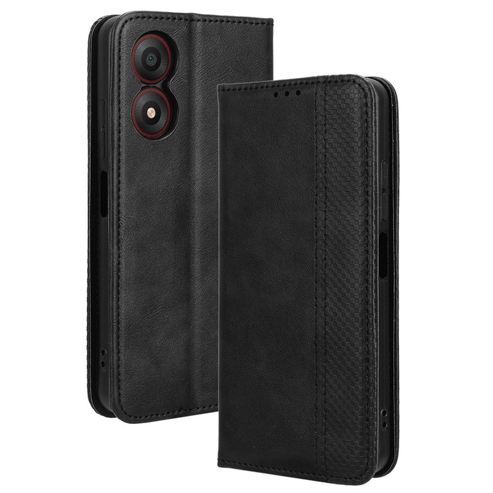 Wallet Case for ZTE Blade A34 Leather Phone Cover Magnetic Closing Black
Wallet Case for ZTE Blade A34 Leather Phone Cover Magnetic Closing Black