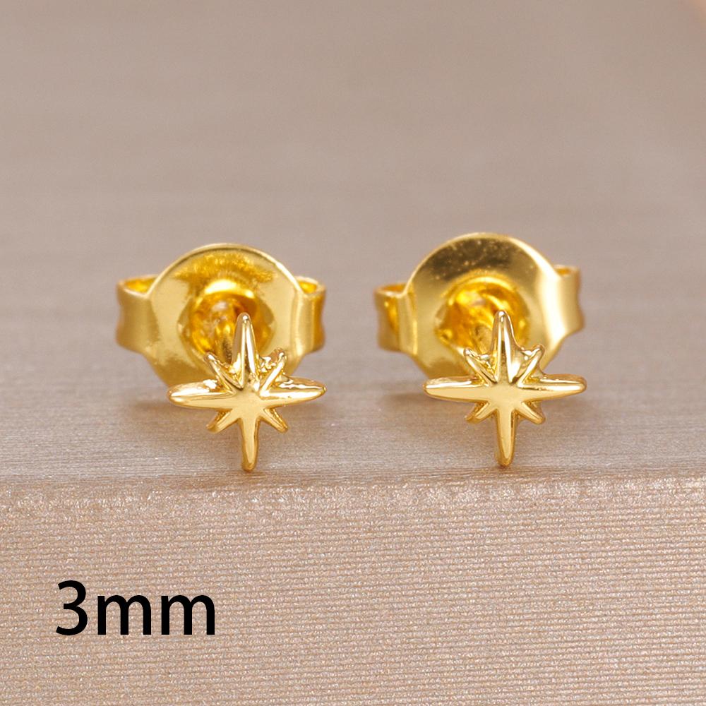 Fashion Minimalist Star Stud Earring For Women 14K Gold Plated Simple Mini Daily Temperament Star Earrings Piercing Jewelry Gift
Fashion Minimalist Star Stud Earring For Women 14K Gold Plated Simple Mini Daily Temperament Star Earrings Piercing Jewelry Gift