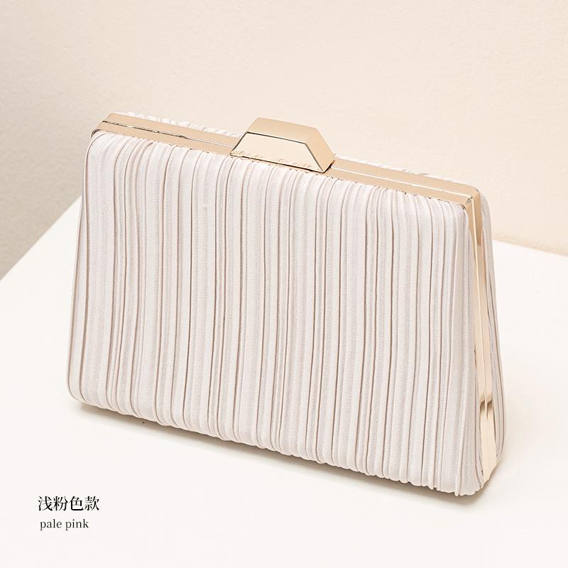 Ruched Pleat Striped Evening Purse Crossbody Shoulder Clutch Delicate Square Bag Luxury Designer Wedding Party Handbag for Women
Ruched Pleat Striped Evening Purse Crossbody Shoulder Clutch Delicate Square Bag Luxury Designer Wedding Party Handbag for Women