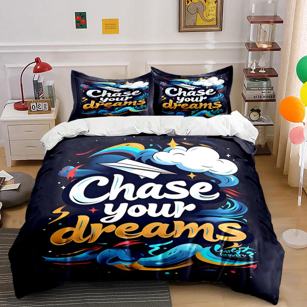 Cloud, paper plane, text. Bedding sets Duvet cover sets Duvet covers Pillowcases(1 * Duvet Cover 2 * Pillowcases, without duvet insert) 135x200cm
Cloud, paper plane, text. Bedding sets Duvet cover sets Duvet covers Pillowcases(1 * Duvet Cover 2 * Pillowcases, without duvet insert) 135x200cm