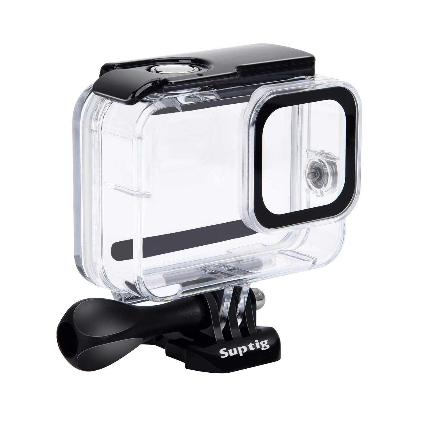 Suptig Waterproof Case Protective Housing Compatible for GoPro Hero 8 Black Waterproof 235ft (60m) чорний
Suptig Waterproof Case Protective Housing Compatible for GoPro Hero 8 Black Waterproof 235ft (60m) чорний