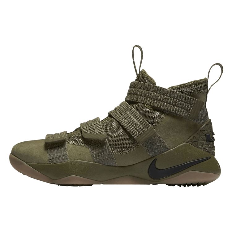 Мужские кроссовки Nike LeBron Soldier 11 Olive зеленые, средне-оливковые, черно-черные 897646-200
Мужские кроссовки Nike LeBron Soldier 11 Olive зеленые, средне-оливковые, черно-черные 897646-200