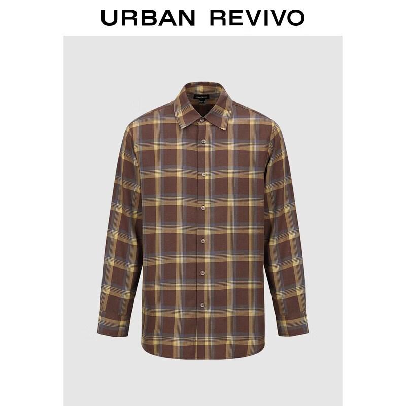 UR Men s Plaid Color Block Lapel Shirt XS
UR Men s Plaid Color Block Lapel Shirt XS