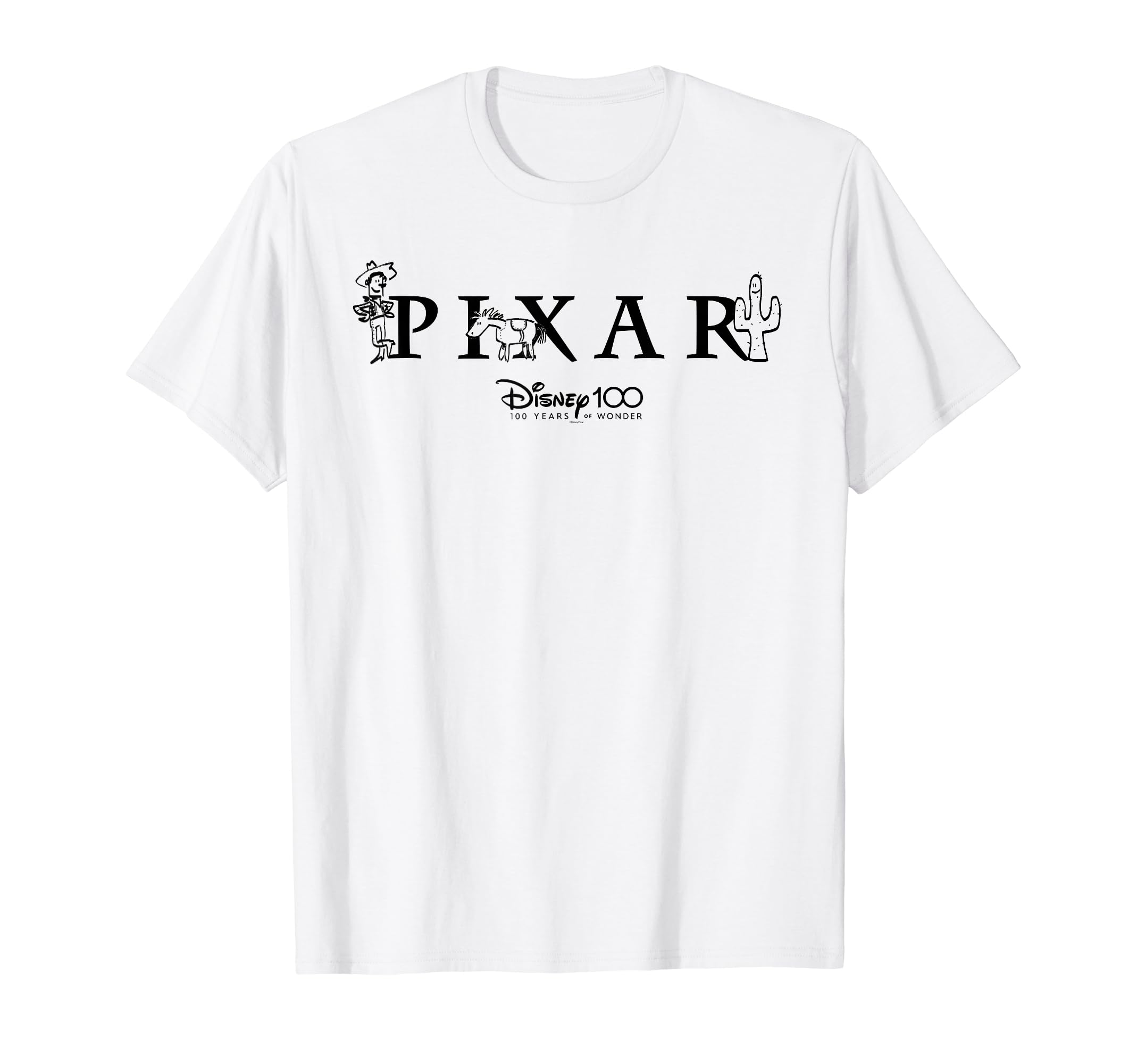 Disney 100 and Pixar s Toy Story Doodle 100 Years of Wonder T-Shirt
Disney 100 and Pixar s Toy Story Doodle 100 Years of Wonder T-Shirt