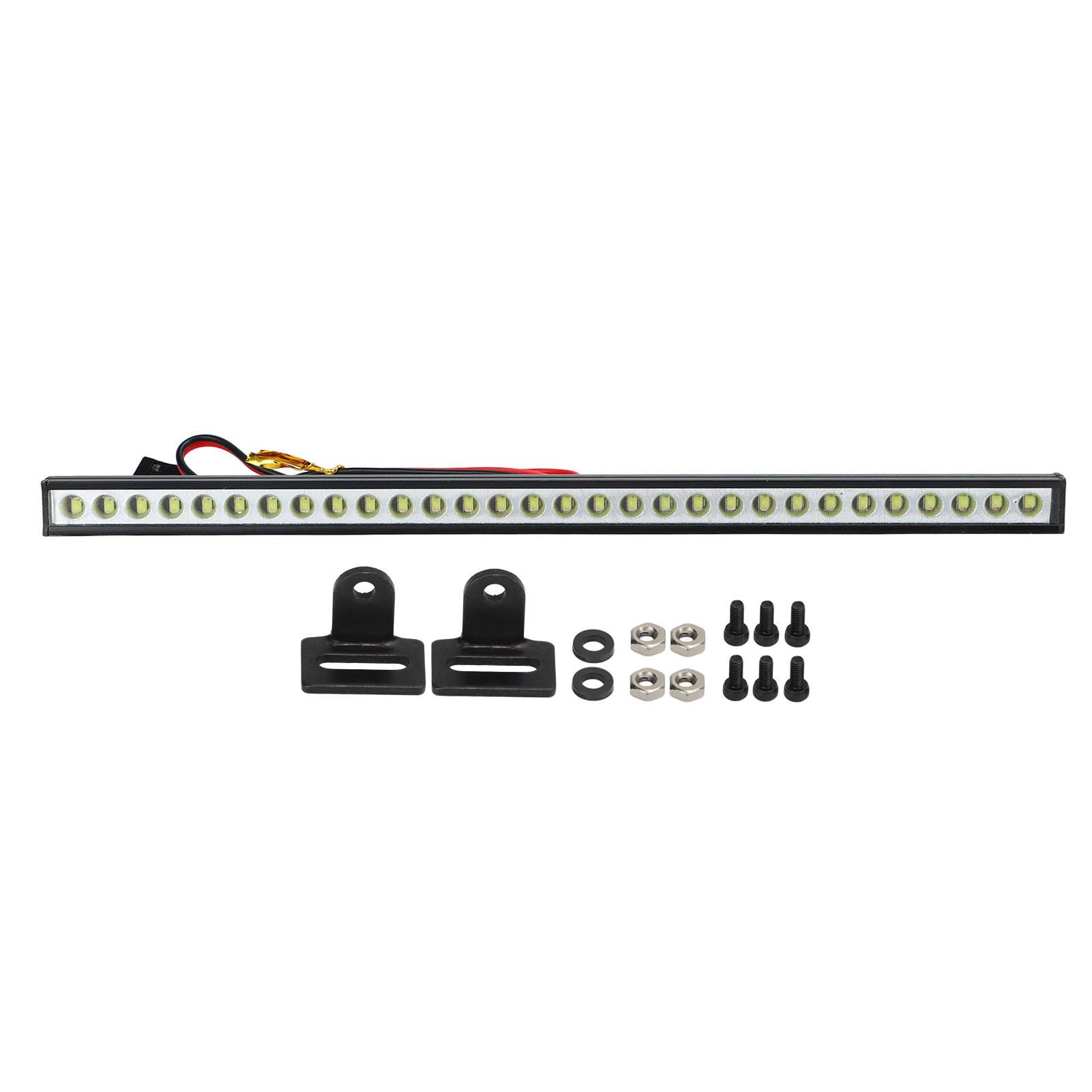 RC Car Roof Lamp 30LED Beads White Light Wear Resistance RC Light Bar for 18 110 112 114
RC Car Roof Lamp 30LED Beads White Light Wear Resistance RC Light Bar for 18 110 112 114