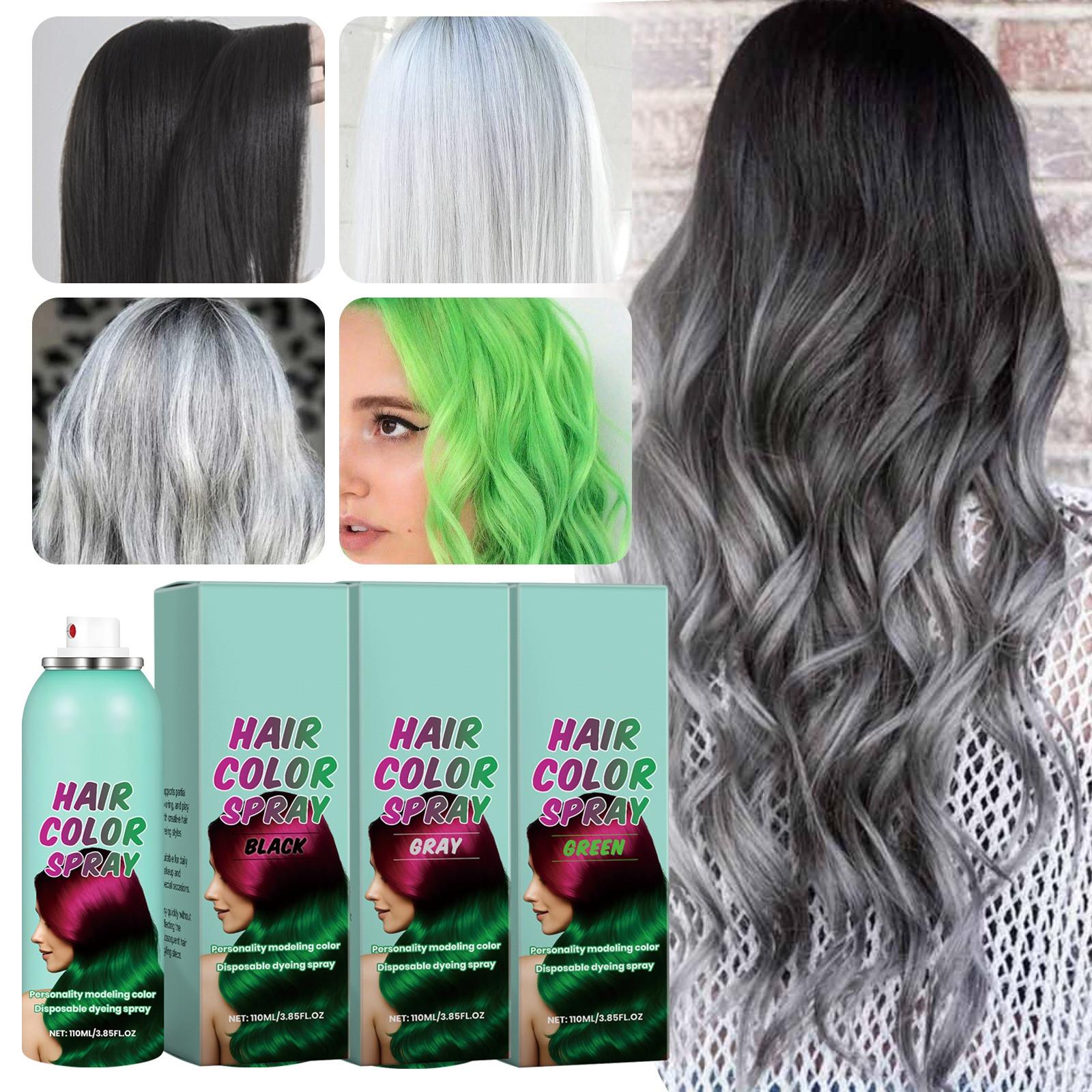 Temporary Hair Spray To Cover Disposable Short-term Color-replenishing Hair Spray Hair Cream Temporary Hair Color-replenishing Tool,110ML One Size білий
Temporary Hair Spray To Cover Disposable Short-term Color-replenishing Hair Spray Hair Cream Temporary Hair Color-replenishing Tool,110ML One Size білий