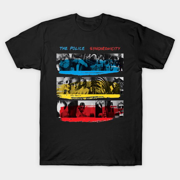 Men Black Print T-shirt Synchronicity The Police No-Cut Transfer Paper Print Cotton Tshirt 2XL чёрный
Men Black Print T-shirt Synchronicity The Police No-Cut Transfer Paper Print Cotton Tshirt 2XL чёрный