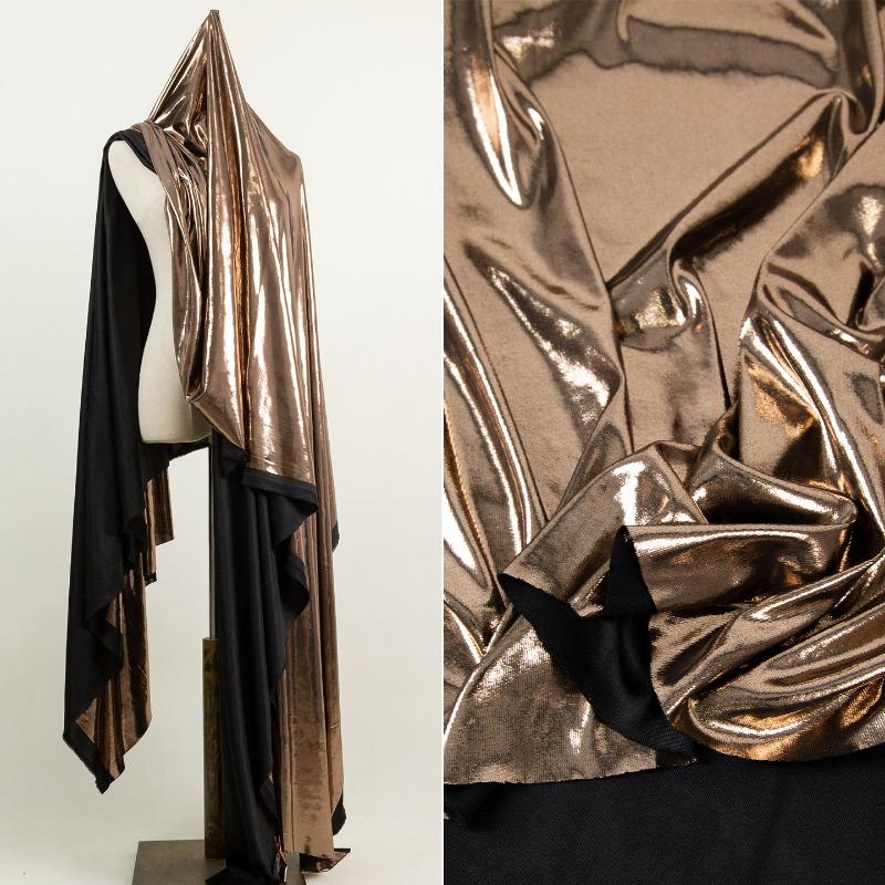 150cm Wide Metallic Water Light Faux Leather Fabric Luxurious Gold Apricot Hot Stamping Soft Elastic Shiny Dress Designer Fabric 100x150cm
150cm Wide Metallic Water Light Faux Leather Fabric Luxurious Gold Apricot Hot Stamping Soft Elastic Shiny Dress Designer Fabric 100x150cm