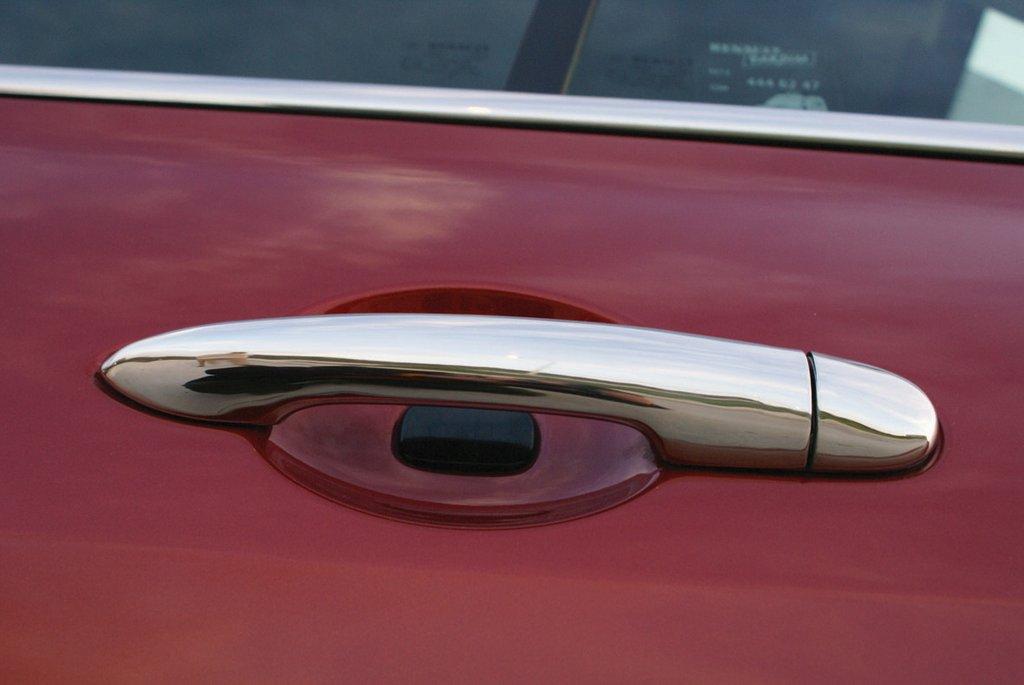 Handle pads (4 pcs., stainless steel) OmsaLine - Italian stainless steel for Renault Espace 2002-2014
Handle pads (4 pcs., stainless steel) OmsaLine - Italian stainless steel for Renault Espace 2002-2014