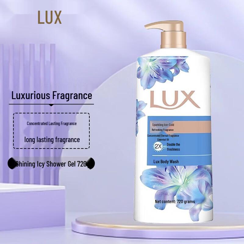 Lux Shimmering Ice Cool Refreshing Shower Gel
Lux Shimmering Ice Cool Refreshing Shower Gel